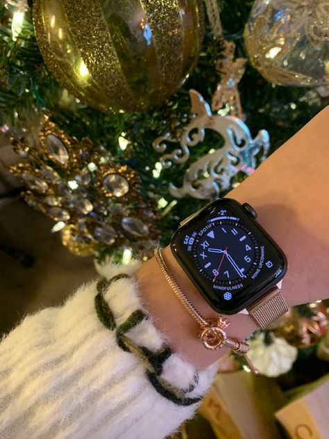 Styling Apple Watch with Pandora bracelet. Pandora And Apple Watch, Apple Watch And Bracelet Stack, Pandora Bracelet With Apple Watch, Apple Watch And Pandora Bracelet, Styling Apple Watch, Apple Watch Bracelet Stack, Watch Stack, Pandora Bracelet Designs, Apple Watch Bracelets