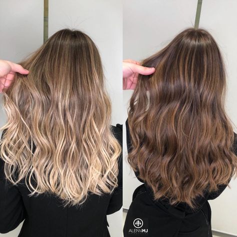 Ombre Before And After, Dark Top Light Bottom Hair Ombre Blonde Balayage, Blonde Vs Brunette Before And After, Brunette Vs Blonde, Ombre Vs Balayage, Balayage Vs Ombre, Blonde Vs Brunette, Hair Blond, Balayage Ombre