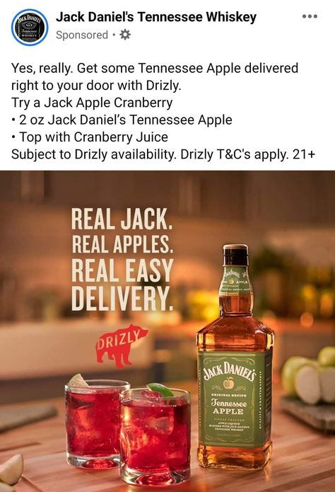 Jack Daniels Apple Drinks Recipes, Apple Jack Daniels Cocktail Recipes, Jack Daniels Apple Whiskey Drinks, Jack Daniels Recipes, Jack Daniels Cocktails, Jack Daniels Drinks, Xmas Cocktails, Whiskey Drinks Recipes, Wine Appetizers