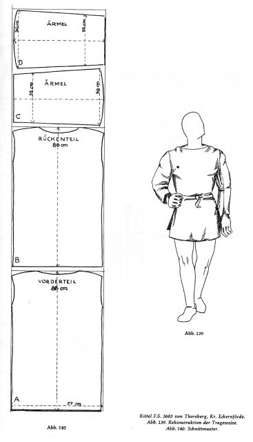 Thorsberg Tunic 002 Medieval Dress Pattern, Medieval Shirt, Mens Garb, Costume Carnaval, Aged Clothing, Viking Garb, Medieval Garb, Viking Reenactment, Medieval Clothes