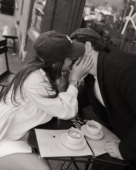 our mornings coffee dates >> 👫☕️ captured by the talented @lindseycolephotography 📸✨ #westvillage #cafekitsune #photographer #photography #nycphotography #couples #engaged #engagementshoot #pinterest #coffeeshop Couple Coffee, Anniversary Pictures, Coffee Dates, Nyc Photography, Coffee Date, West Village, Engagement Shoots, Morning Coffee, Coffee Shop