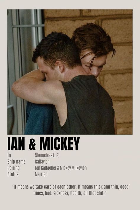 Ian Gallagher And Mickey Milkovich, Ian Gallagher And Mickey, Shameless Show, Shameless Us, Mickey Milkovich, Shameless Mickey And Ian, Shameless Characters, Ian Gallagher, Ian Shameless