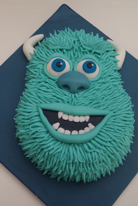 monsters inc cake images | ... Pixar Monsters Inc James P Sullivan / Sulley! — Disney Themed Cakes Sully Cake, Monster Inc Cakes, Disney Themed Cakes, Monster Inc Birthday, Movie Cakes, Monster Cake, Cake Central, Character Cakes, Childrens Birthday Cakes