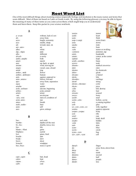 Latin root word list (this is great for science majors!) Latin Root Words, Medical Terminology Study, Latin Language, Science Notebook, Prefixes And Suffixes, Root Words, Medical Terminology, Medical Terms, Latin Words