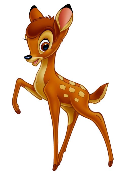 Disney Decal, Bambi Characters, Lindo Disney, Cartoon Deer, Sette Nani, Disney Decals, Disney Clipart, Bambi Disney, Walt Disney Characters