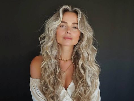 Medium Length Mermaid Hair, Long Hair Mermaid Waves, Mermaid Waves Long Hair, Mermaid Wavy Hair, Mermaid Curls Long Hair, Long Mermaid Hair, Wavy Mermaid Hair, Mermaid Haircut, Mermaid Wedding Hair