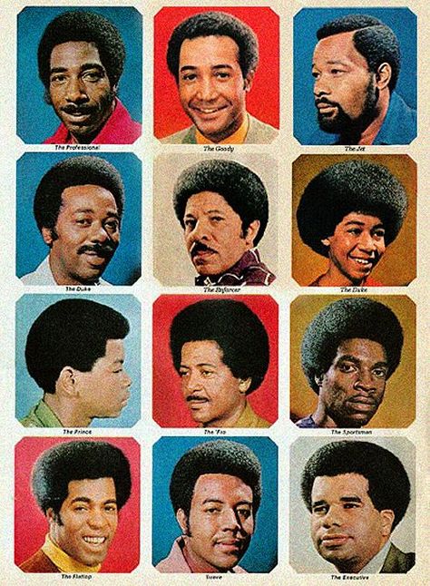 Black Barber Shop Style Chart Old School Hairstyles, Hairstyles Black Men, Barbershop Poster, Barber Shop Haircuts, Style Chart, 70s Hair, Black Men Haircuts, Pelo Afro, Black Men Hairstyles