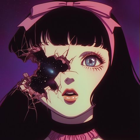 Horror Profile Picture, November Pfp, Horror Profile, Retro Anime Aesthetic, Weirdcore Pfp, Aesthetic Horror, Activism Art, Scary Drawings, Mad Father