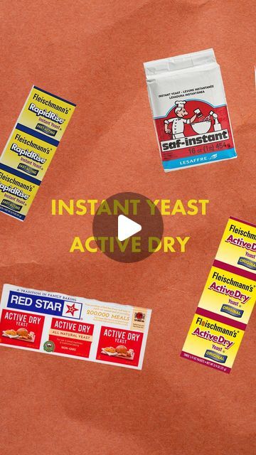 Stefan Ng on Instagram: "The type of yeast you decide to use will depend on many favors such as; recipe instructions, baking schedule, gluten strength, flavor, consistency, and pantry availability.

For the most part, you can use instant yeast and active dry interchangeably in recipes. When using active dry yeast in place of instant yeast, you should increase the amount of yeast by about 25 percent. Don’t forget to activate in hot water (110 F)! 

#baking #yeast #sourdough #cinnamonrolls #pizza #dough" Baking Schedule, Active Dry Yeast, Recipes Homemade, Instant Yeast, Bread Recipes Homemade, Dry Yeast, Pizza Dough, Recipe Using, Cinnamon Rolls