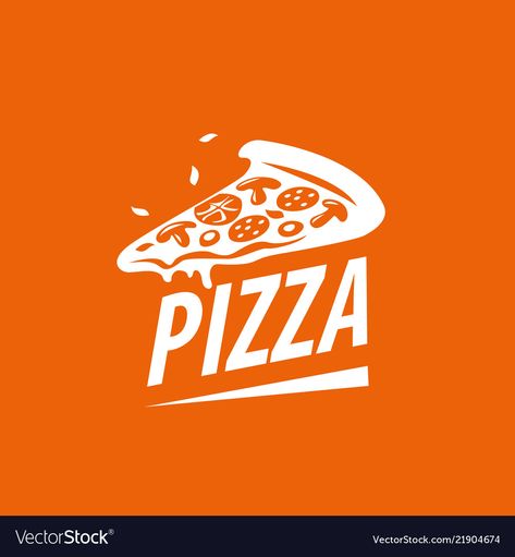 Pizza Template, Pizza Branding, Pizza Logo, Pizza Design, Green Wallpaper, Brand Design, Design Logo, Vector Logo, Sport Team Logos