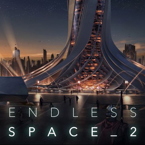 Endless space 2, Aurelien Rantet on ArtStation at https://www.artstation.com/artwork/E9J1N Endless Space 2, 2k Wallpaper, Future Buildings, Sci Fi City, Sci Fi Environment, Space Wallpaper, Cyberpunk City, 2 Wallpaper, Fantasy Setting