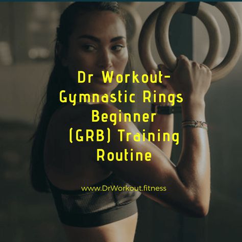 Gymnastic Rings Beginner Training Routine Gymnastic Rings Workout, Workout Routine For Beginners, Beginner Calisthenics, Beginner Training, Rings Workout, Gym Rings, Gymnastics Rings, Gymnastic Rings, Workout Routines For Women