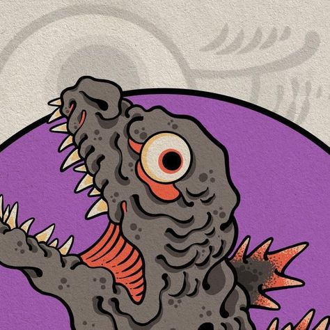 Shin Godzilla, Godzilla, Tatting, On Instagram, Instagram