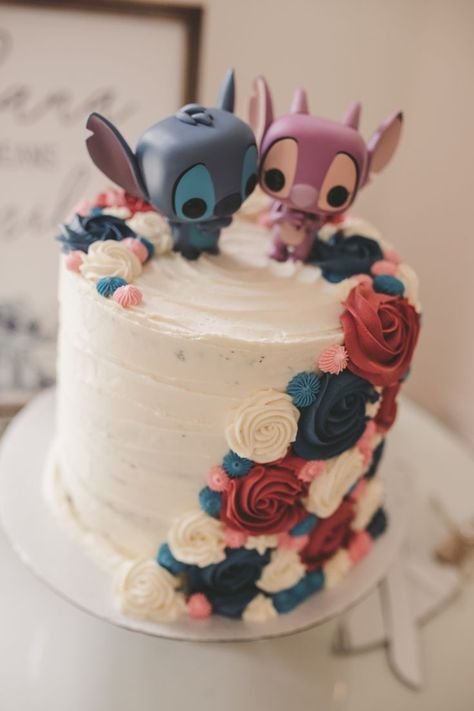 Lilo & Stitch colorful wedding cake for a backyard micro wedding in Lakeland, FL  
Intimate Backyard Micro Wedding Photo, AirBnB Micro Wedding Decorations  #lakelandweddingphotographer #centralfloridamicroweddingphotographer #orlandomicroweddingphotographer #plantcityweddingphotographer #winterhavenweddingphotographer #lakewalesweddingphotographer Stitch Wedding Cake, Backyard Micro Wedding, Lilo And Stitch Cake, Lilo And Stitch Movie, Classic Couple, Stitch Wedding, 8th Birthday Cake, Stitch Cake, Lilo Und Stitch