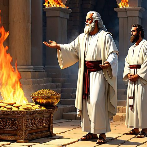 Then Moses said to Aaron, "Approach the altar and present your sin offering and burnt offering to make atonement for yourself and the people. Then pre... -  #Chapter #Leviticus #verse Moses And Aaron, Mary Chapin Carpenter, Famous Country Singers, Ancient Israelites, Thirty Two, Bible Translations, Atonement, High Priest, Bible Scripture