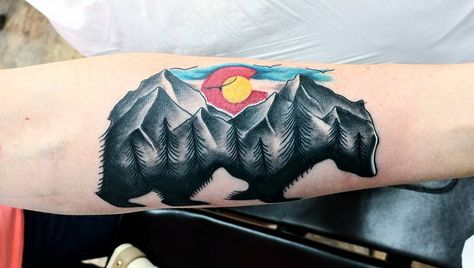 Colorado Tattoo Ideas For Women, Colorado Tattoos, Tattoo License, Tattoos Dainty, Tattoos Dragon, Colorado Tattoo, Tattoos Butterfly, Hawaiian Tattoo, Matching Tattoo