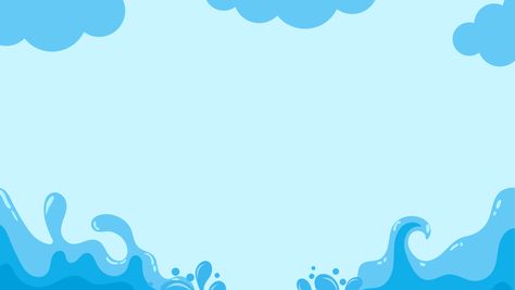 Water Ppt Background, Blue Background For Ppt, Template Biru, School Works, Mẫu Power Point, Black And Purple Wallpaper, Carrd Stuff, Fish Background, Background For Powerpoint Presentation