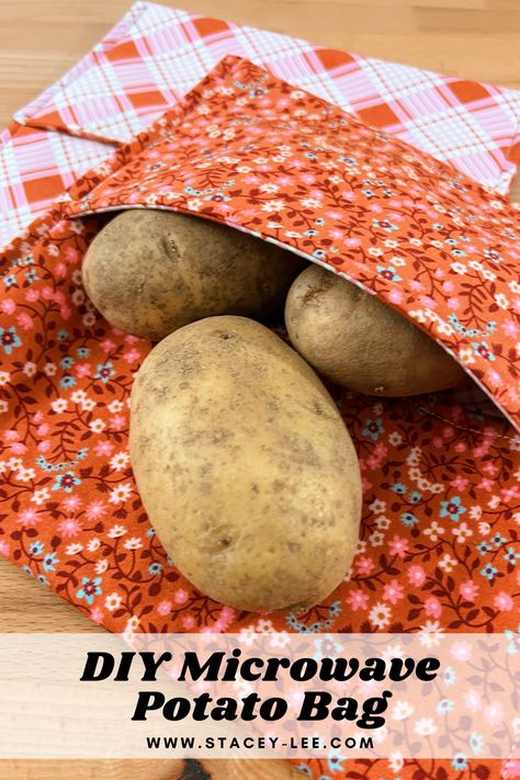 Potato Bags, Microwave Potato Bag, Baked Potato Microwave, Microwave Potato, Microwave Baking, Perfect Baked Potato, Potatoes In Microwave, Potato Bag, A Potato