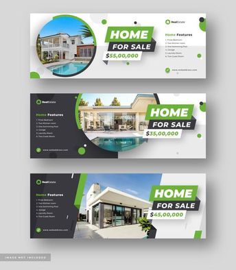 Real Estate Banner Design Social Media, Property Banner Design, House Banner Design, Site Banner Design, Real Estate Banner Design, Banner Real Estate, Web Slider, Shop Banner Design, Corporate Banner