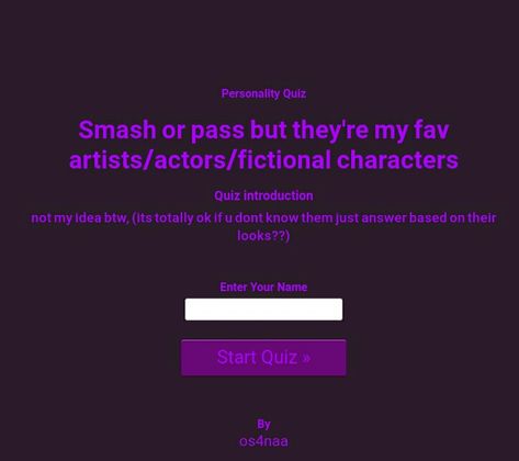 TAKE MY QUIZ OR ELSE 🔪 (JK JK) Smash Or Pass Characters, Warrior Cats Clans, Shrek Character, Percy Jackson Cabins, Smash Or Pass, Online Quiz, Nyc Subway, Joe Keery, Generate Leads