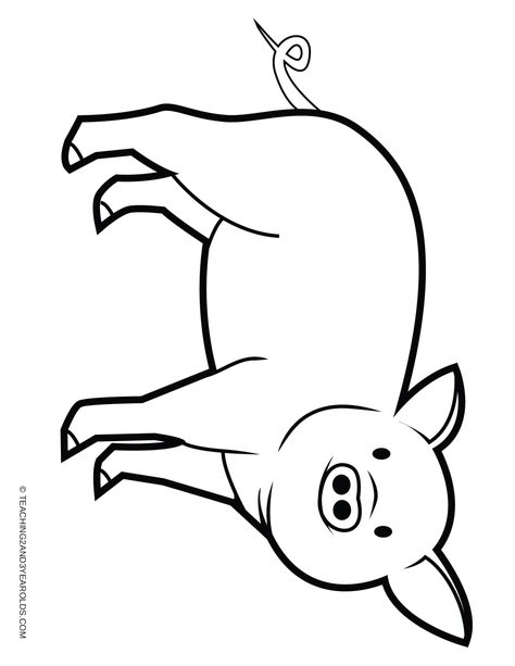 Pig Printable.pdf - Google Drive Pig Printable Farm Animals, Build A Pig Printable, Pig Printables Free, Pig Template Free Printable, Muddy Pig Craft, Pig Template, Pig Printable, Fall Crops, Pig Pictures