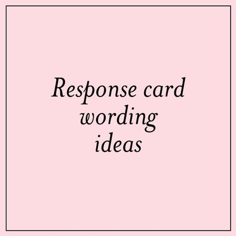 Creative Response Card Wording Ideas – Mospens Studio Save The Date Wording Ideas, Diy Rsvp Cards, Second Wedding Invitations, Quotes For Wedding, Wedding Invitation Wording Examples, Wedding Card Wordings, Wording Ideas, Muslim Wedding Cards, Love Quotes For Wedding