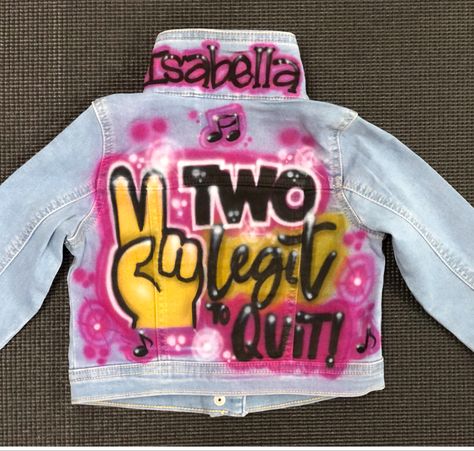 Birthday Denim Jacket Airbrush Designs, Jacket Ideas, Unique Items, Image Search, Denim Jacket, Etsy Seller, Unique Items Products, Birthday, Design