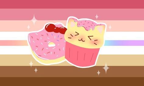 Dessert Xenogender, Cat Xenogenders, Xenogender Flag, Yarn Cat, Xeno Genders, Cute Gender, Xeno Hoard, Xenogender Hoard, Gender Pronouns