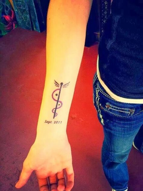 Crohn's awareness Crohn's Awareness, Crohns Tattoo, Crohns Awareness, Family Quotes Tattoos, Makeup Korean, Get A Tattoo, Future Tattoos, Tattoos And Piercings, Body Art Tattoos