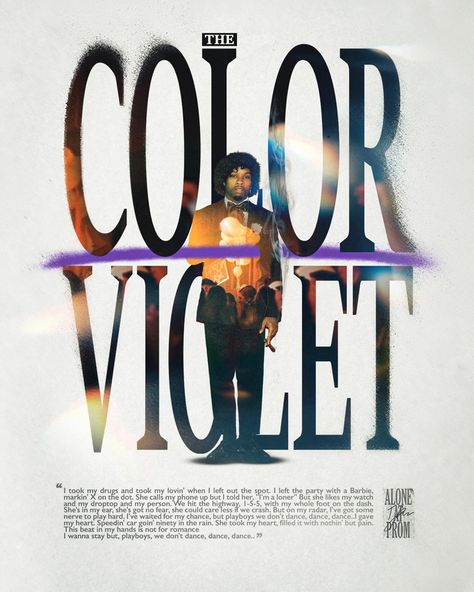 The Color Violet Tory Lanez Poster, Alone At Prom Album Cover, The Color Violet Tory Lanez, Tory Lanez Wallpaper, Tory Lanez Aesthetic, Tory Lanez Alone At Prom, Tory Lanez Poster, Hiphop Poster, Music Artist Poster