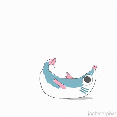 Fish Struggle GIF by jagheterpiwa - Find & Share on GIPHY Fish Dancing, Fish Pfp, Fish Animation, Fish Gif, Jump Animation, Cartoon Gif, Fish Cartoon, Pfp Gif, Man Eating