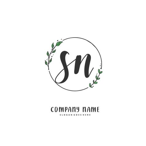 Sn Initials Logo, Sn Logo, Wedding Initials Logo Design, Wedding Initials Logo, Ns Logo, Logo Maker Free, Education Logo Design, Initials Logo Design, Signature Logo Design