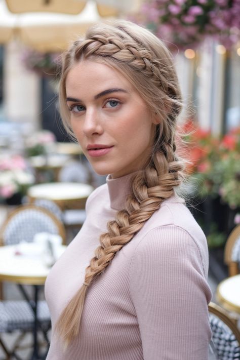 Discover the beauty of French braided hairstyles that effortlessly blend sophistication and charm. This stunning look features intricate French braids that cascade elegantly down the back, perfect for any occasion. Whether you're dressing up for an event or looking for an easy day-to-day style, these braided hairstyles add a beautiful touch to your appearance. #braidedhairstyles #Frenchbraid #HaloBraid Multiple French Braids, French Braided Hairstyles, Halo Braid, French Braids, French Braid Hairstyles, Easy Day, French Braid, The Beauty, Braided Hairstyles