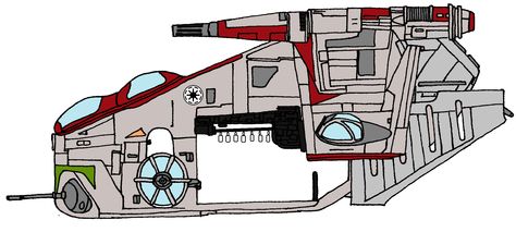 LAAT-I Republic Gunship Standard Laat Gunship, Troop Transport, Republic Gunship, Battle Of Geonosis, Republic Commando, Clone Wars Art, Imperial Army, Star Wars Vehicles, Star Wars Design