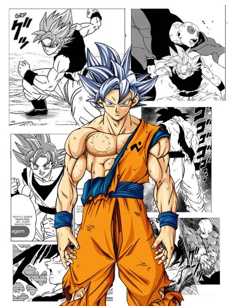 Mui Manga Goku, Goku Normal Form, Mui Goku Manga Colored, Goku Mui Drawing, Goku Mui Wallpaper, Goku Mui Manga, Goku Forms, Goku All Forms, Goku Funny