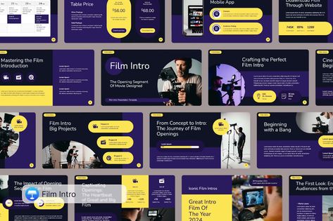 Film Intro Presentation Incl. film & movie - Envato Business Pitch, Professional Presentation, Template Site, Music Logo, Keynote Presentation, Music Design, Video Template, Email Templates, Web Marketing