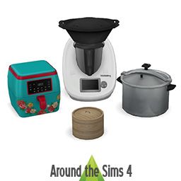 Around The Sims 4, The Sims 4 Custom Content, Sims 4 Kitchen, Tea Brewer, Juicing With A Blender, Food Stamps, Functional Food, Food Drinks, Sims 4 Cc