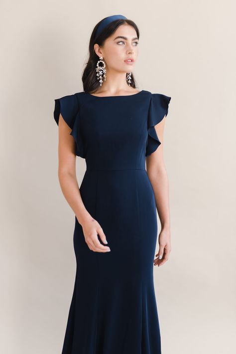 Dark blue hoco dress