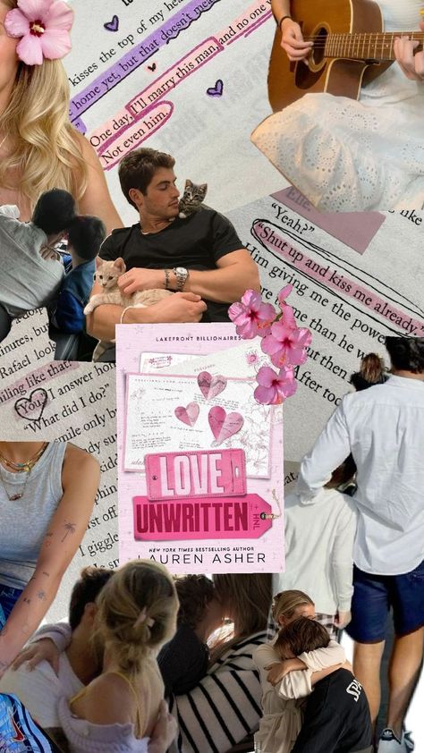 love unwritten by Lauren Asher • Ellie Sinclair • Nico • Rafael Lopez • Elle Lauren Asher, Book Bucket, Contemporary Books, Best Authors, Romantic Books, World Of Books, Book Boyfriends, I Smile, Book Characters