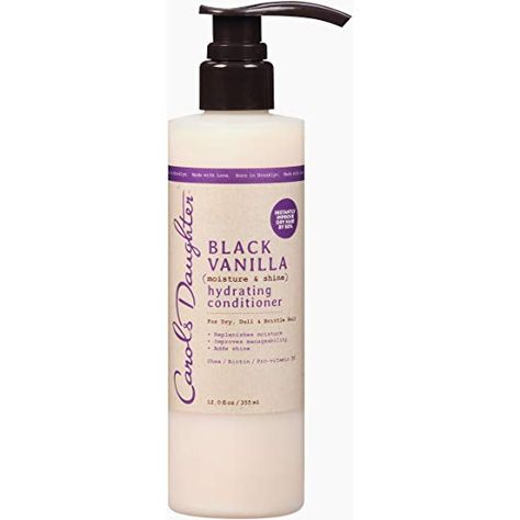 Amazon.com: Carols Daughter Black Vanilla Moisture & Shine Hydrating Conditioner, 1 Count: Beauty Hair Smoothie, Daughter Black, Color Safe Shampoo, Carols Daughter Products, Soften Hair, Honey Hair, Curl Cream, Hydrate Hair, Moisturizing Conditioner