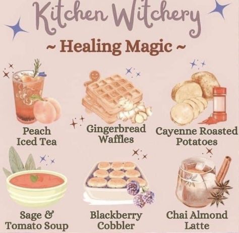 Kitchen Witch Aesthetic, Wholesome Witch, Witchy Recipes, Potatoes Asparagus, Cottagecore Recipes, Kitchen Witch Recipes, Witchy Kitchen, Witch Things, Witch Rituals