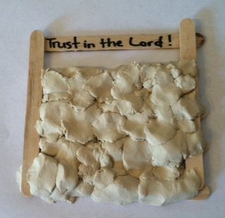 Nehemiah and the Wall Bible Craft. Kids will love molding this wall out of clay! Nehemiah Bible Craft, Nehemiah Crafts For Kids, Nehemiah Craft, Nehemiah Rebuilds The Wall Craft, Childrens Bible Activities, Childrens Bible Study, Children Ministry, Kids Sunday School Lessons, Children's Church Crafts