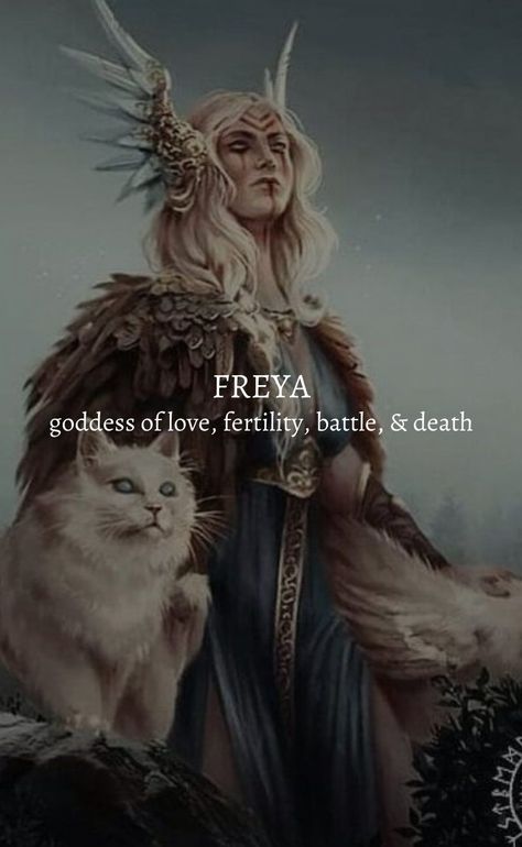 Vor Goddess Norse Mythology, Freyja Norse Goddess, Freja Tattoo Norse Mythology, Symbols Of Freya, Brisingamen Necklace Freya, Freya Goddess Outfit, Freya Tattoo Ideas, Freyja Goddess Tattoo, Freya Tattoo Norse Mythology