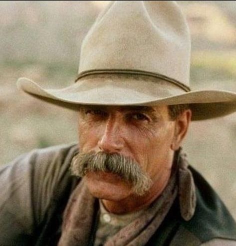 Actor Sam Elliott, Sam Elliot, Cowboy Wisdom, Old Cowboy, Cool Mustaches, Cowboy Action Shooting, Sam Elliott, Mustache Styles, Mustache Men