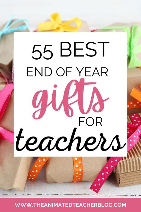 Gifts For Teachers From Seniors, Gifts To Give Teachers At End Of Year, Diy Class Gift For Teacher, Gift For A Teacher End Of The Year, Year End Teacher Gift Ideas Diy, Teach Gifts End Of Year, Abc Teacher Gifts, Gift Ideas For Teacher Friends, Small End Of Year Teacher Gifts