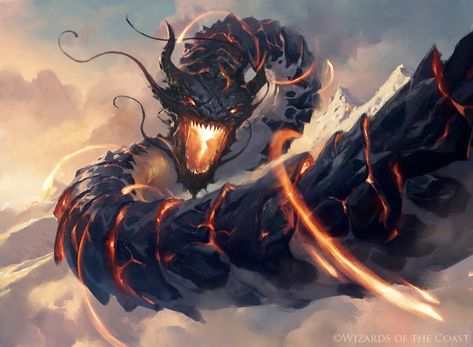 Greg Rutkowski Dragon Concept, Novel Ideas, Beast Creature, Falling Star, Black Order, Fantasy Beasts, 다크 판타지, Monster Concept Art, Fantasy Creatures Art