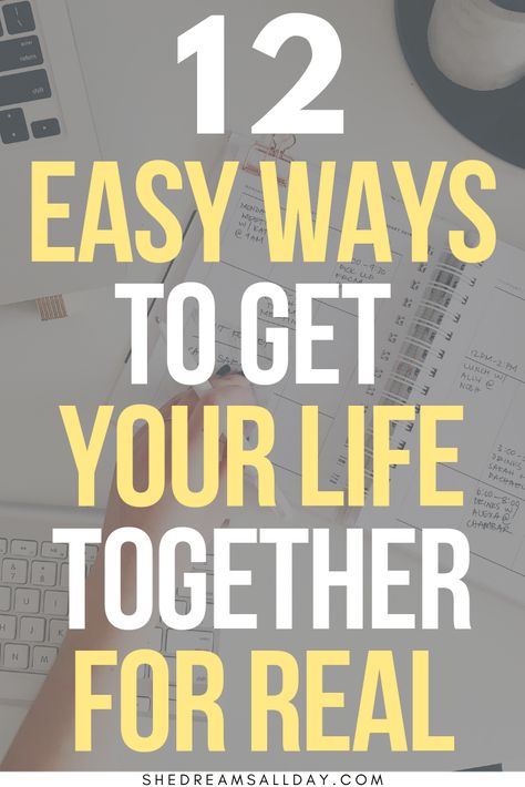 Get Control Of Your Life, How To Get Control Of Your Life, How To Take Control Of Your Life, Get It Together, How To Get Your Life Together, Get Your Life Together, Personal Growth Motivation, Get My Life Together, Get Your Life