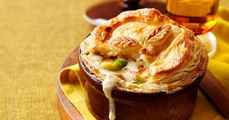 Chicken Pie Recipes with Pastry and Filling Recipes | Australian Women's Weekly Food Roast Chicken Pie, Pumpkin Pot Pie, Pumpkin Pot, Green Curry Recipes, Homemade Sausage Rolls, Chicken Pie Recipe, Sausage Rolls Recipe, Savory Pies Recipes, Savoury Pies