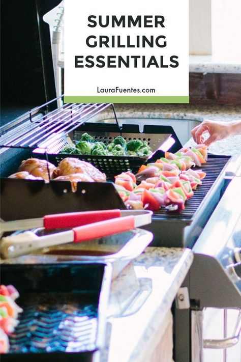 Real Food Snacks, Grilling Essentials, Easy School Lunches, Bbq Essentials, Perfect Steak, Party Dishes, Barbecue Party, Essentials List, Summer Grilling