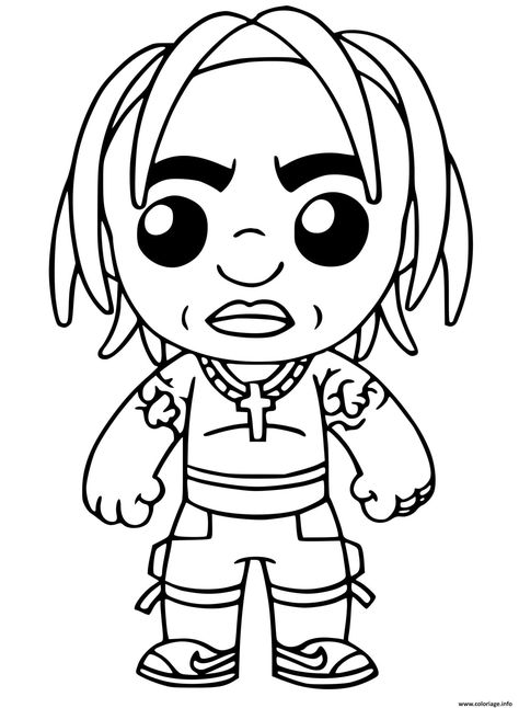 Coloriage Travis Scott Skin Fortnite à imprimer Fortnite Coloring Pages, Super Mario Coloring Pages, Skin Fortnite, Mario Coloring Pages, Boy Coloring, Bunny Coloring Pages, Coloring Pages Free Printable, Coloring Pages For Girls, Halloween Coloring Pages